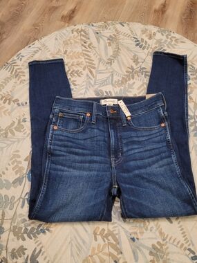 Madewell Dark Indigo Skinny Jeans